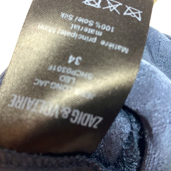 zadig&voltaire 100% silk skirt - Picture 4 of 4